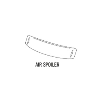 KTM X-Spirit III REPLACEMENT AIRSPOILER